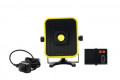 Projecteur portable de chantier led 50w sur batterie ou secteur - jaune - 5m (dual50j)