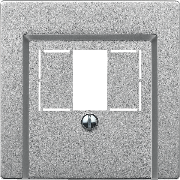 Enjoliveur M-Plan de prise HP avec ouverture rectangulaire, aluminium