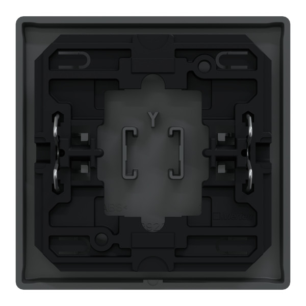 D-life - enjoliveur pour commande simple avec picto lampe - anthracite