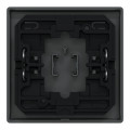 D-life - enjoliveur pour commande simple avec picto lampe - anthracite