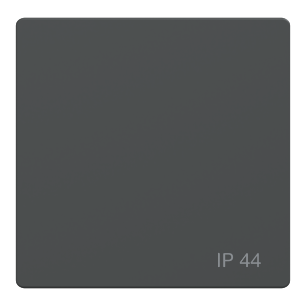 D-life - enjoliveur pour commande simple ip44 avec joint - anthracite