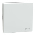 D-life - enjoliveur pour commande simple ip44 avec joint - blanc lotus