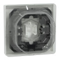 D-life - enjoliveur pour commande simple ip44 avec joint - blanc lotus
