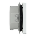 D-life - enjoliveur pour commande simple ip44 avec joint - blanc lotus