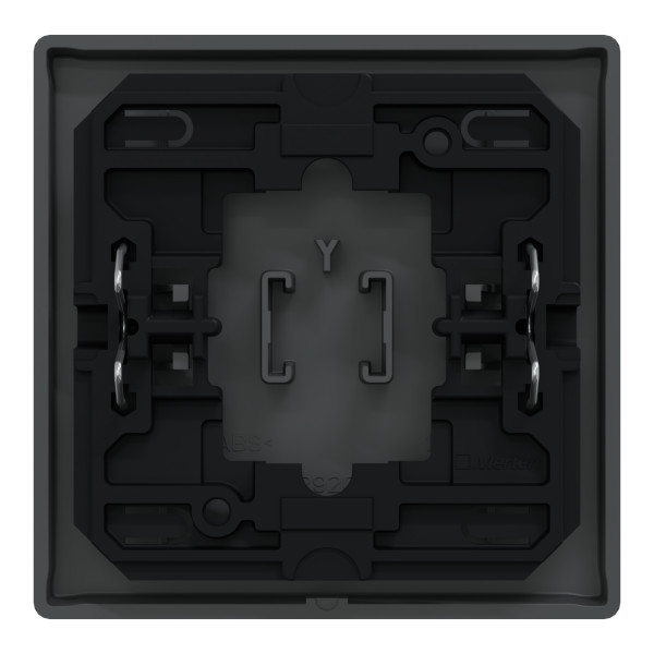 D-life - enjoliveur pour commande simple avec picto carillon - anthracite