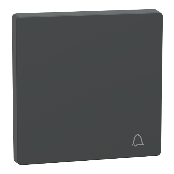 D-life - enjoliveur pour commande simple avec picto carillon - anthracite