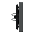 D-life - enjoliveur pour commande simple avec picto carillon - anthracite