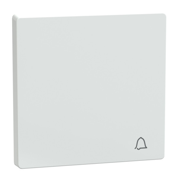 D-life - enjoliveur pour commande simple avec picto carillon - blanc lotus