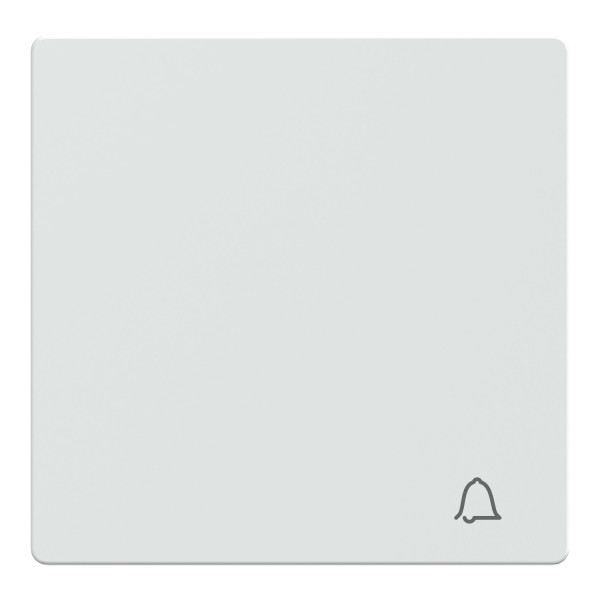 D-life - enjoliveur pour commande simple avec picto carillon - blanc lotus