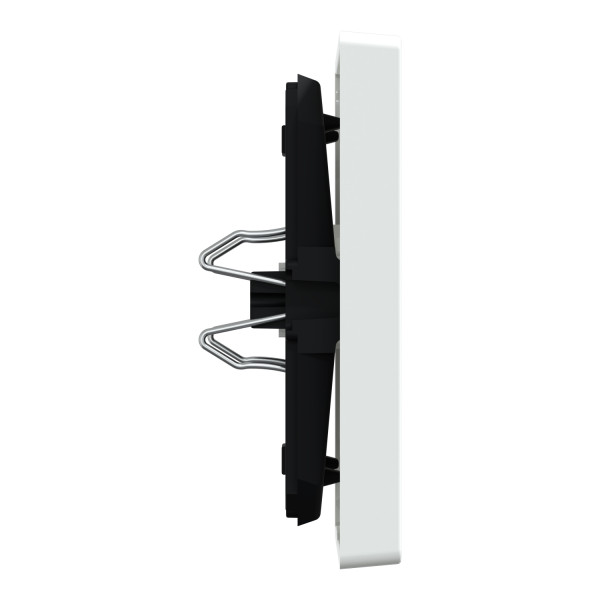 D-life - enjoliveur pour commande simple avec picto carillon - blanc lotus
