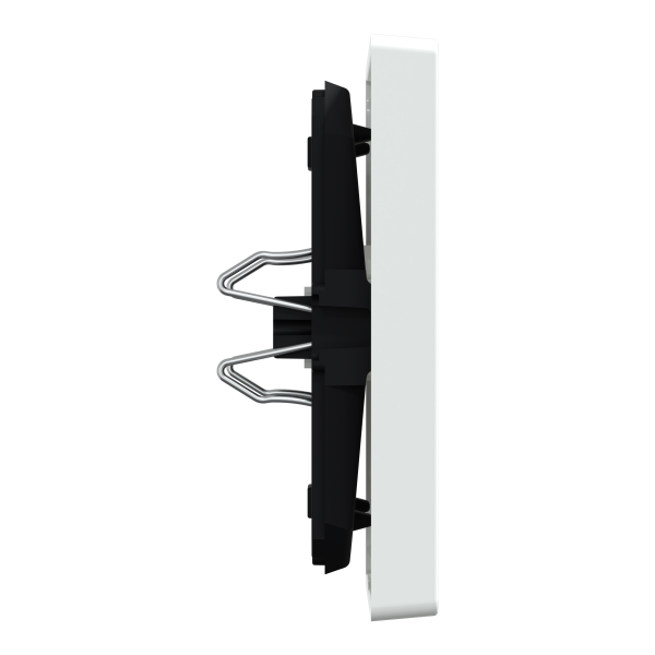 D-life - enjoliveur pour commande simple avec picto carillon - blanc lotus