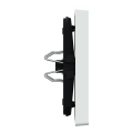 D-life - enjoliveur pour commande simple avec picto carillon - blanc lotus