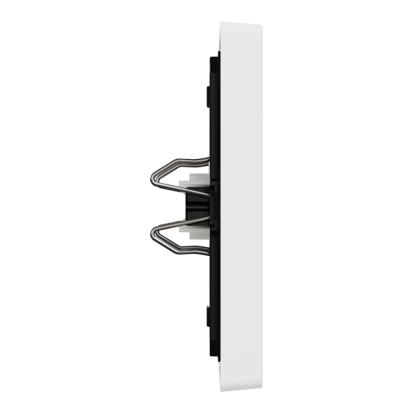 D-life - enjoliveur pour commande simple avec picto carillon - blanc nordic mat