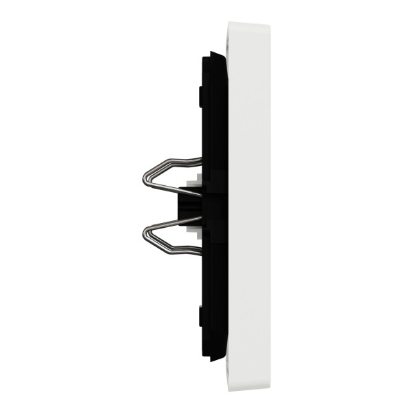 D-life - enjoliveur pour commande simple avec voyant - blanc nordic mat