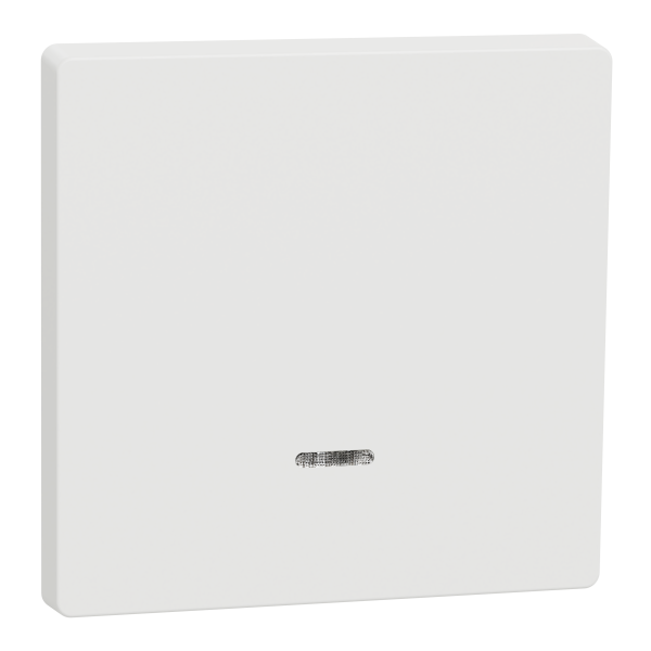 D-life - enjoliveur pour commande simple avec voyant - blanc nordic mat