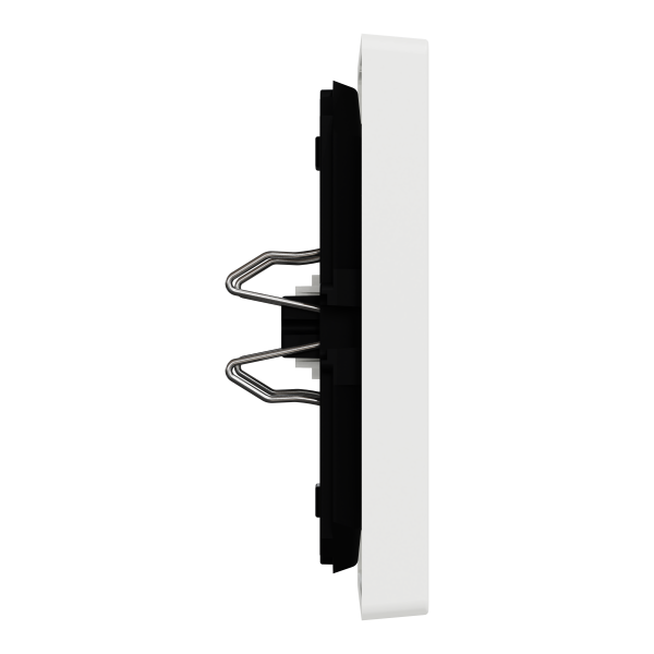 D-life - enjoliveur pour commande simple avec voyant - blanc nordic mat