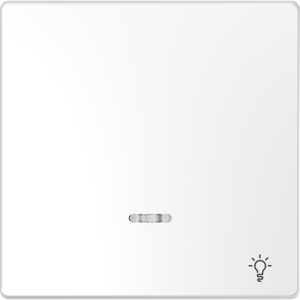 D-life - enjoliveur pour commande simple voyant et picto carillon - blanc lotus
