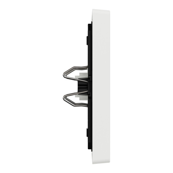 D-life - enjoliveur pr commande simple voyant picto carillon - blanc nordic mat