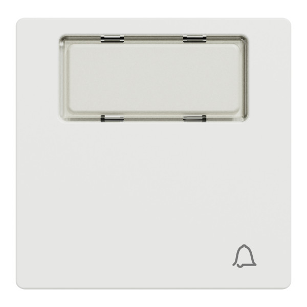 D-life - enjoliveur pr commande simple étiquet picto carillon - blanc nordic mat