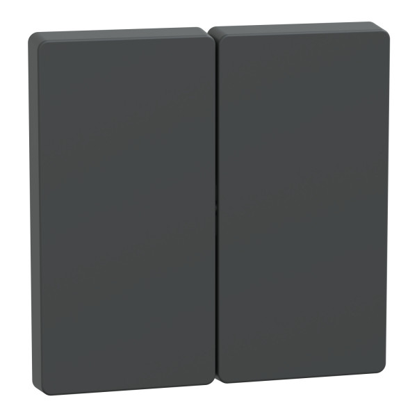D-life - enjoliveur pour commande double sans marquage - anthracite