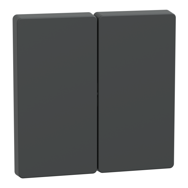D-life - enjoliveur pour commande double sans marquage - anthracite