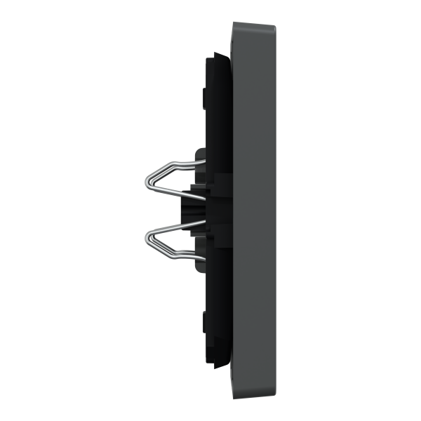 D-life - enjoliveur pour commande double sans marquage - anthracite