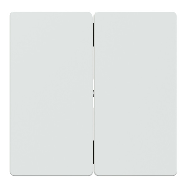 D-life - enjoliveur pour commande double sans marquage - blanc lotus