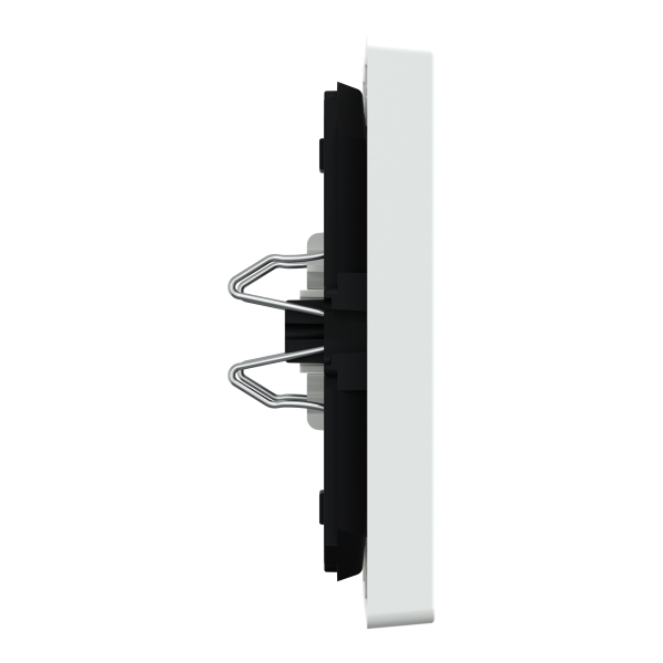 D-life - enjoliveur pour commande double sans marquage - blanc lotus