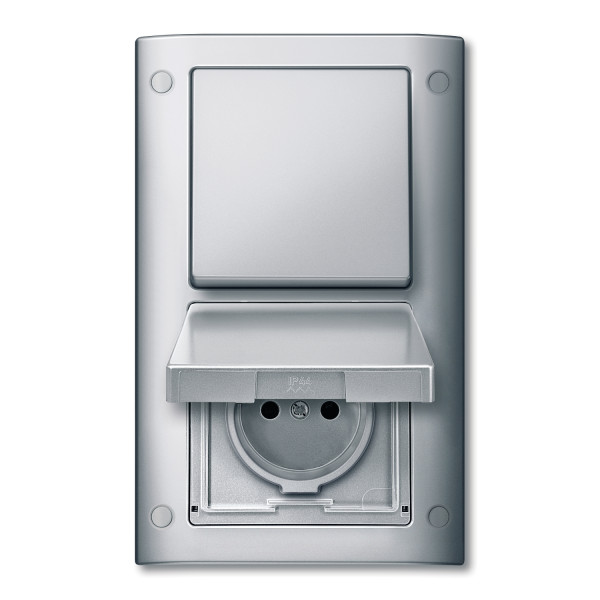 Enjoliveur simple Aquadesign, aluminium,