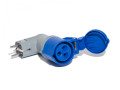 Adaptateur Fiche Nf / Prise Mobile P17 - NFM/P17F