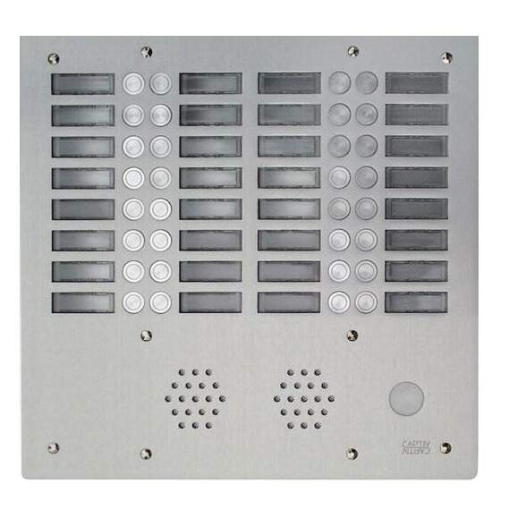 Plaque a.v alu 6mm 4r 32bp (423)