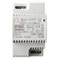 Alimentation régulée Urmet 12Vcc/2A pour gâche ou ventouse