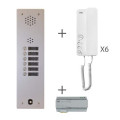 Kit audio 6 boutons Urmet 20271 1 rangé préprogrammé 2 voice