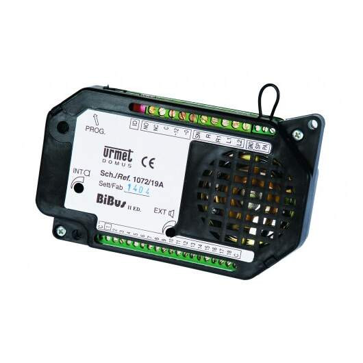 Digitalisateur Urmet Bibus pour 18 touches d’appel avec micro-HP ampli intégré (15827)