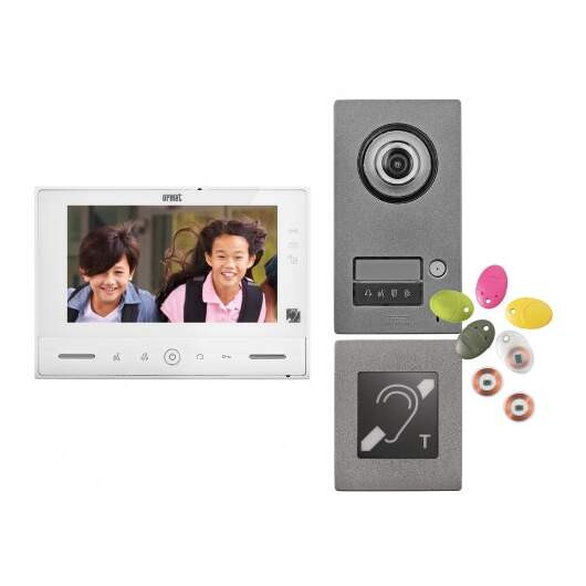 Visiophone couleur Urmet Note 2 ERP vidéo couleur 7’’ mains-libres à mémoire 1 appel