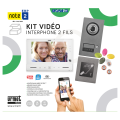 Kit Note 2 ERP vidéo couleur 7’’ mains-libres à mémoire 1 appel