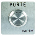 Gravure s/plaque inox d'un mot (2190)