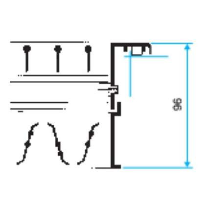Aldes mef3 300x150/d200 plenum pc clim
