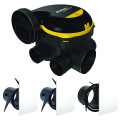 Kit VMC simple flux Aldes EasyHOME® AUTO avec 3 bouches Colorline