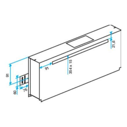 Aldes kit manchon trav. circulaire d125 + mea - Aldes - 11011370