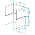 VMC double Flux et purification d'air Aldes DEE FLY CUBE 300 Microwatt FR