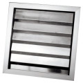 Volets de surpression aluminium extérieur, D 200 x 200 mm. (PER 200X200)