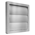 Volets de surpression aluminium extérieur, D 200 x 200 mm. (PER 200X200)