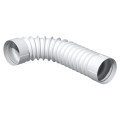 Conduit circulaire PVC souple avec deux manchons rigides, D 100 mm, long 50 cm. (TFC 100)