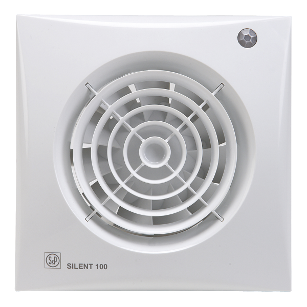 Extracteur d'air avec détection de présence S&P Unelvent SILENT 100 CDZ 95 m³/h 230V 8W