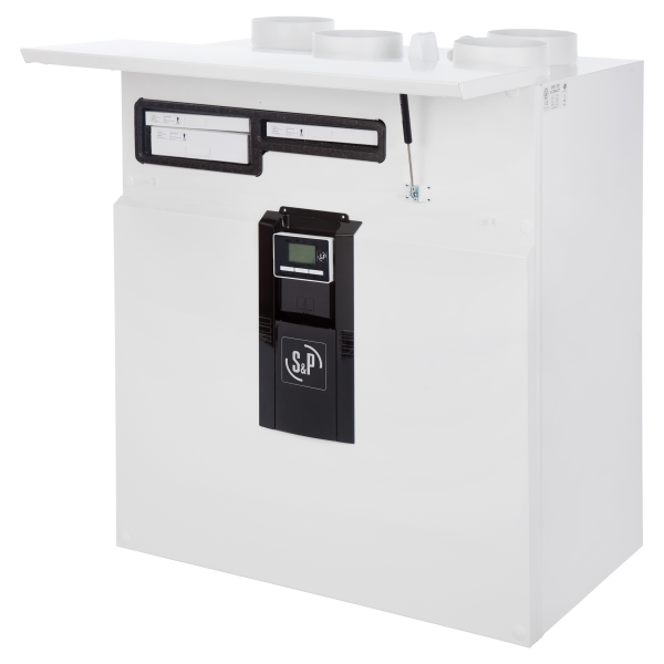 VMC double flux S&P Unelvent IDEO 325 RD EcoWatt 8 sanitaires 325 m³/h