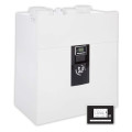 VMC double flux S&P Unelvent IDEO 325 RD EcoWatt 8 sanitaires 325 m³/h