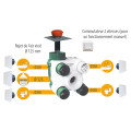 Kit VMC simple flux S&P Unelvent DECO SERENITE K à sondes et thermo-hygroréglable