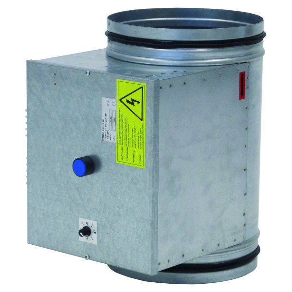 Batterie électrique monophasée régulée S&P Unelvent MBE R 160/18B D160mm puissance 1,8kW