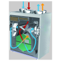 VMC double flux Très Haut Rendement 88%, 325 m3/h, pilotable par cde filaire. (IDEO 325 ECOWATT FL)